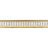 Gold Crystal Linear Wall Light